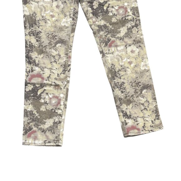 Chicos 0.5 So Slimming Girlfriend Ankle Jeans Floral Nonnacore Soft Girl Small - Picture 11 of 15